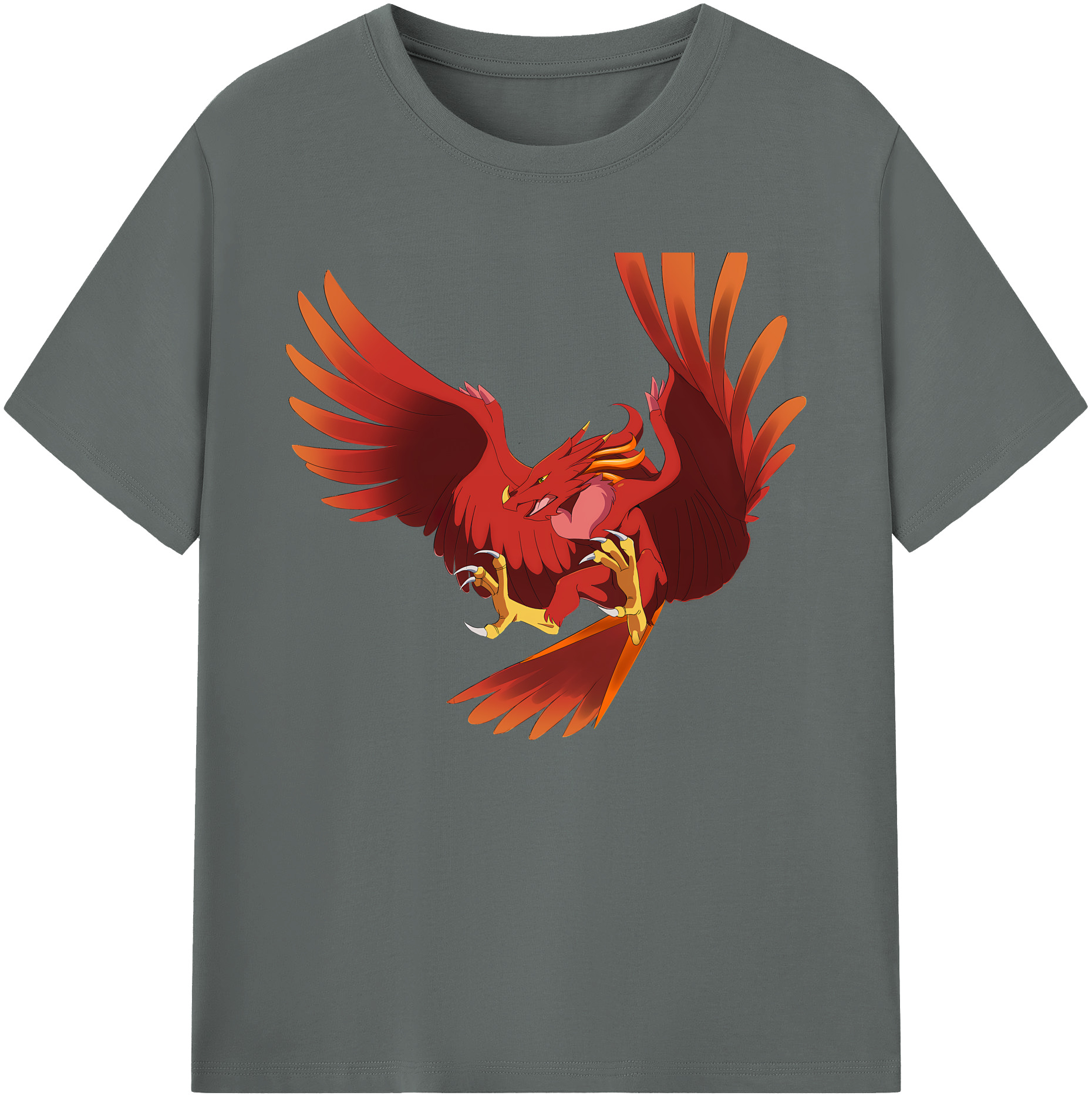 （画像用） Digimon デジタルモンスター/デジモン 綿100％ メンズ半袖Tシャツ｜肌触りやわらか＆通気性